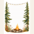 Fireside Nights Stationery Set