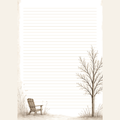 Quiet Reflection Stationery Set