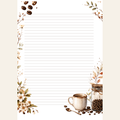 Letters & Lattes Stationery Set
