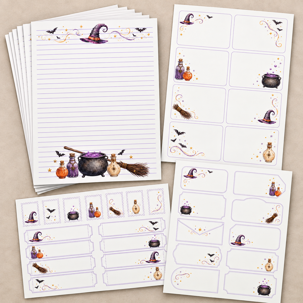 Witching Hour Stationery Set