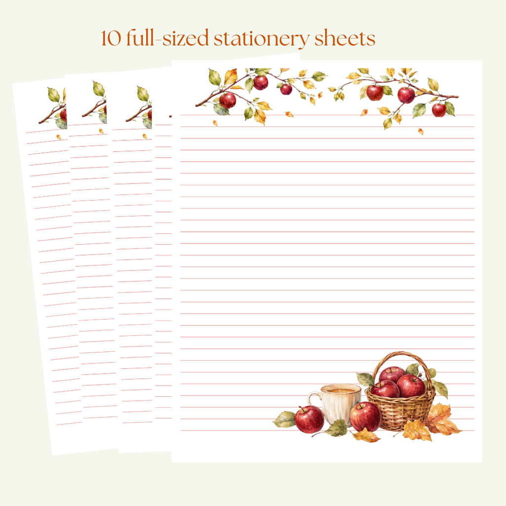 Orchard Days Stationery Set