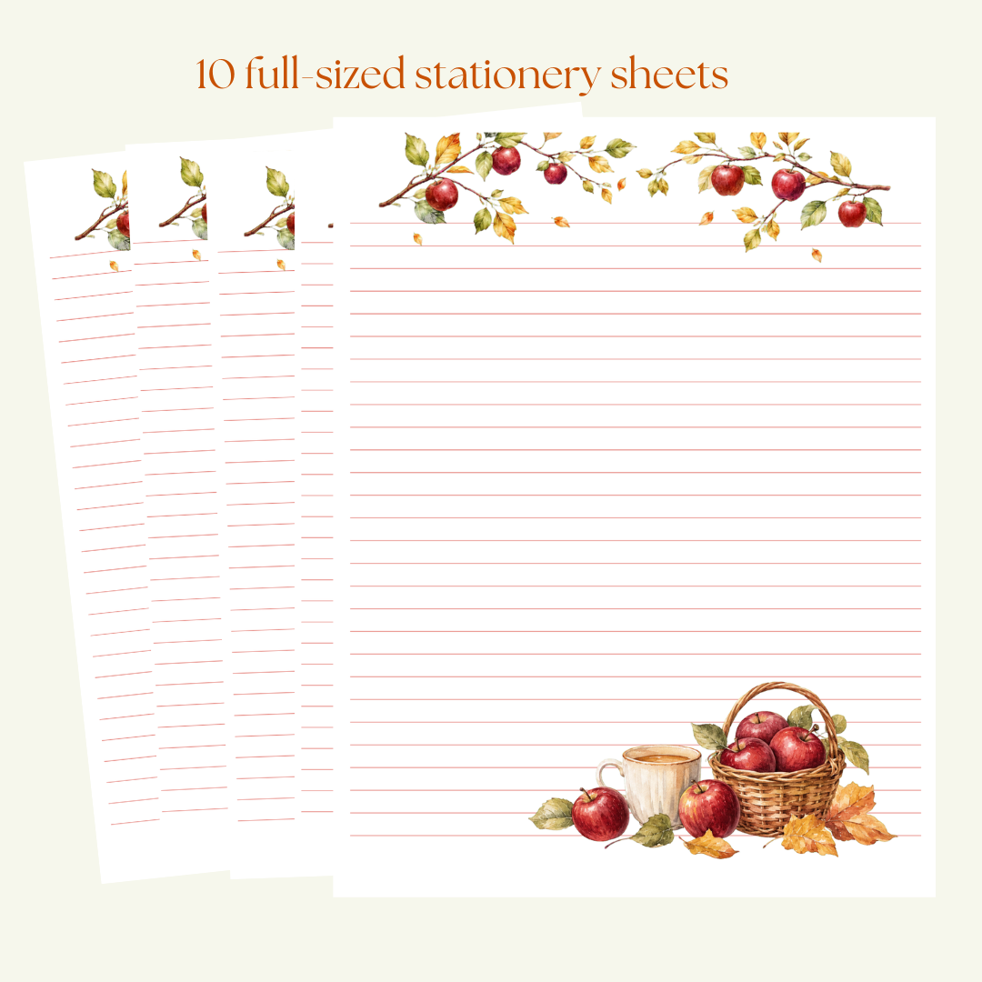 Orchard Days Stationery Set