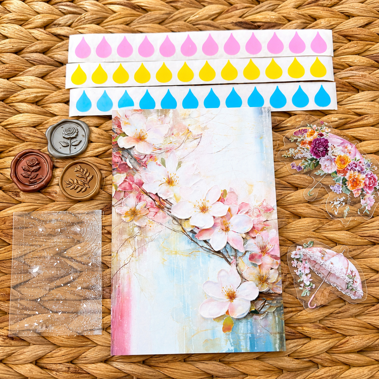 April Showers Stationery Kit