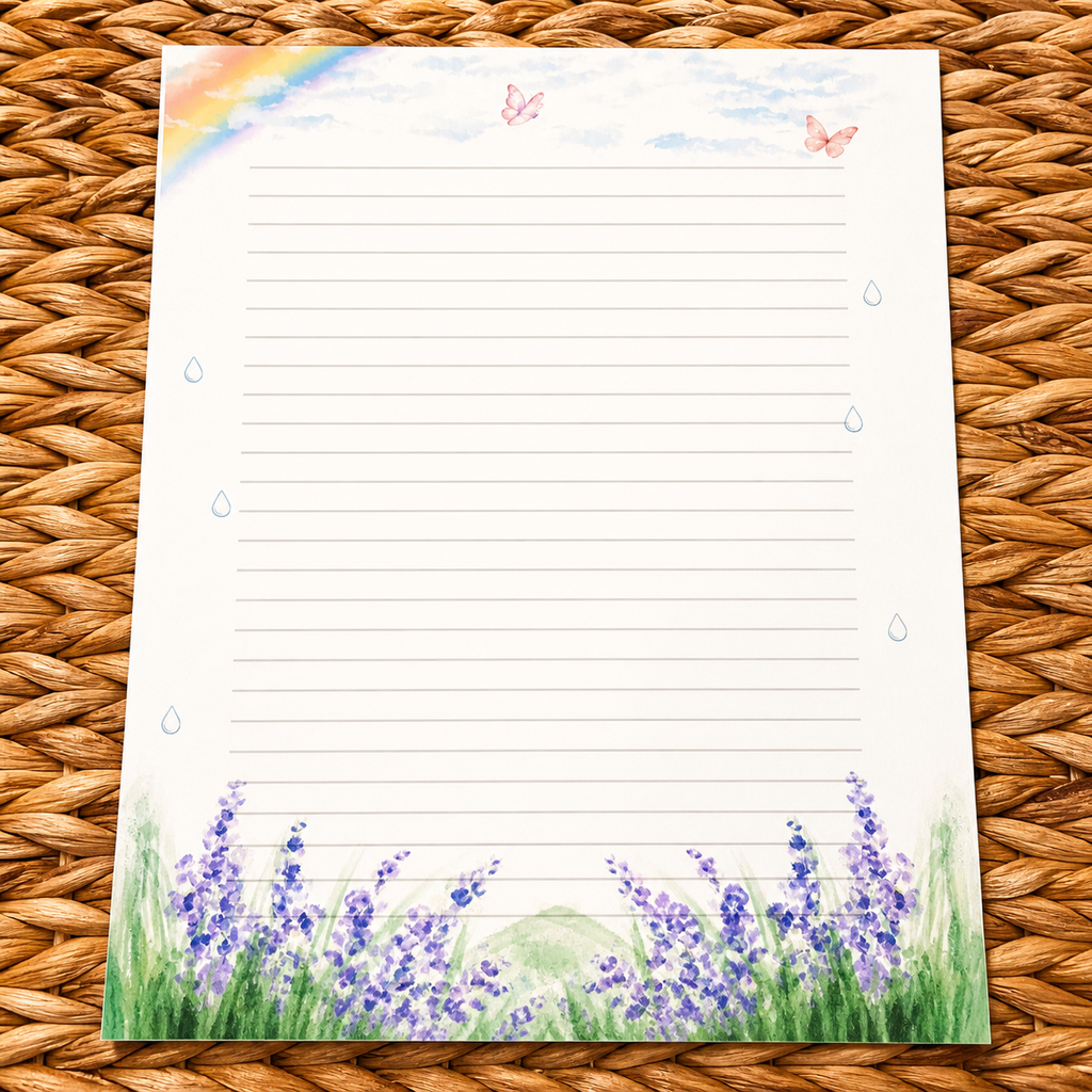 April Showers Stationery Kit