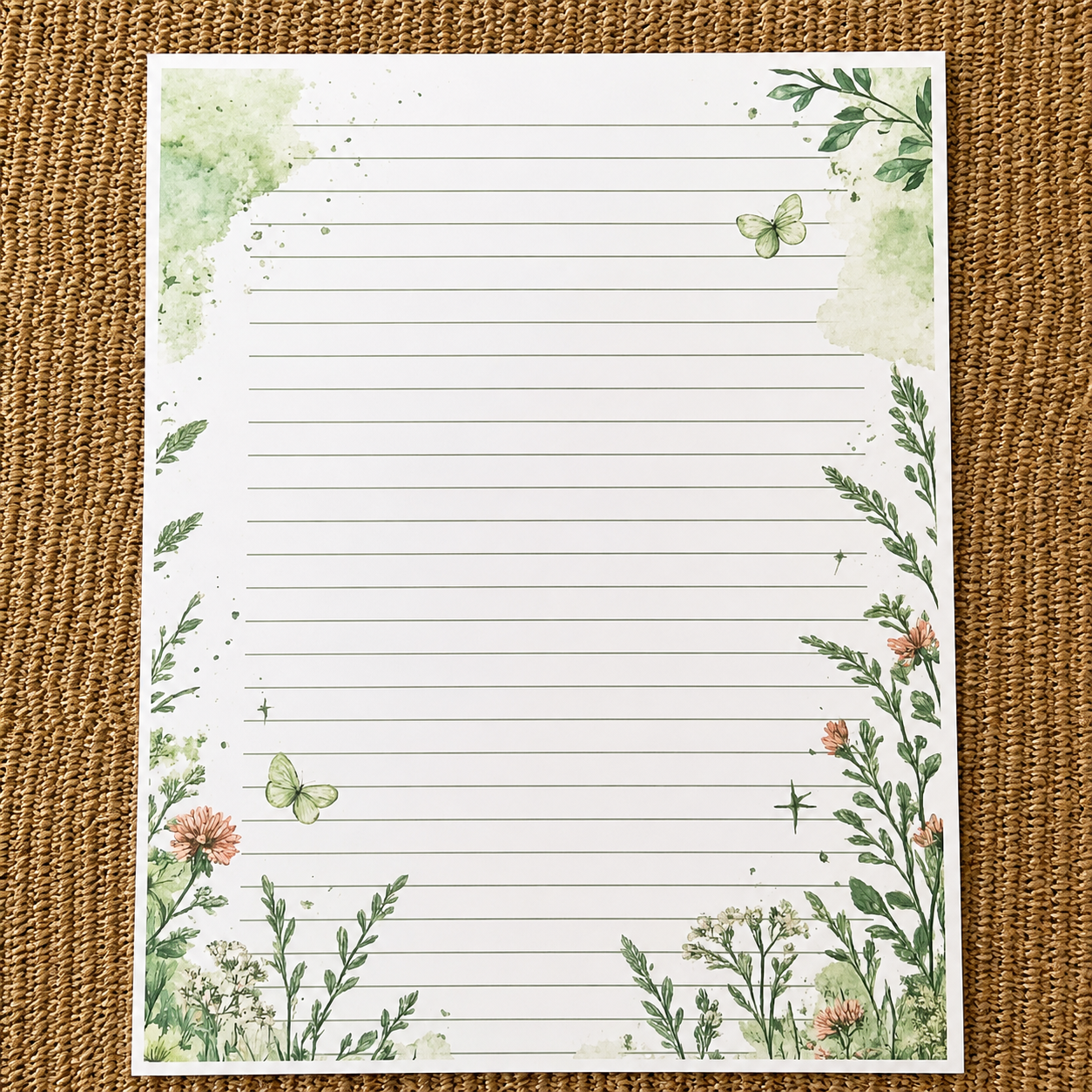 Quiet Meadows Stationery Kit