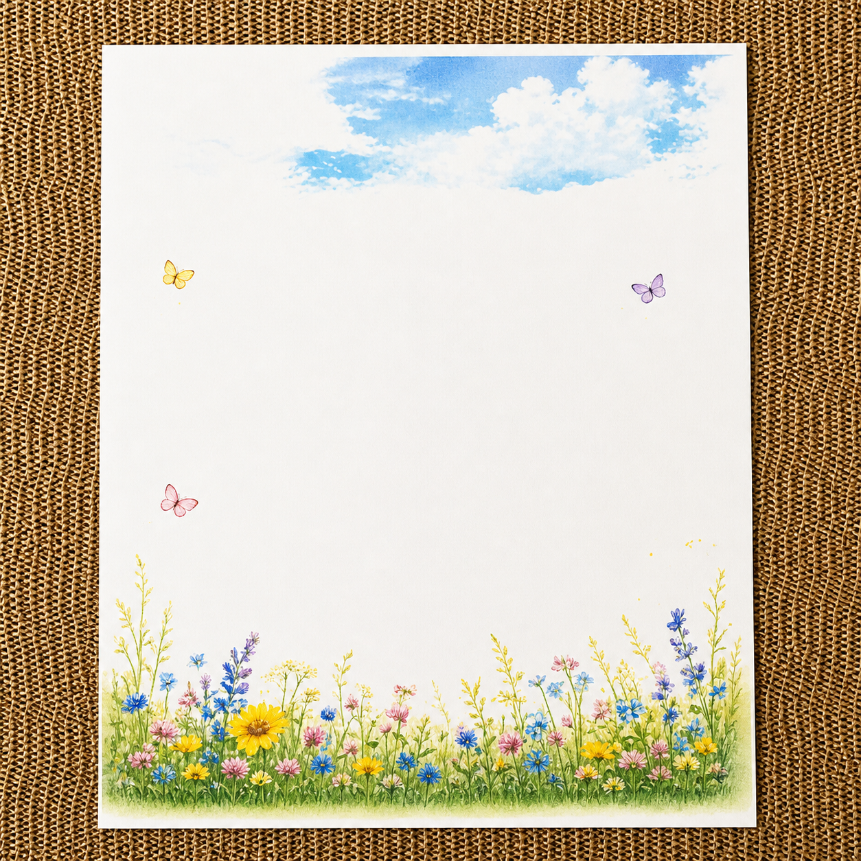 Quiet Meadows Stationery Kit