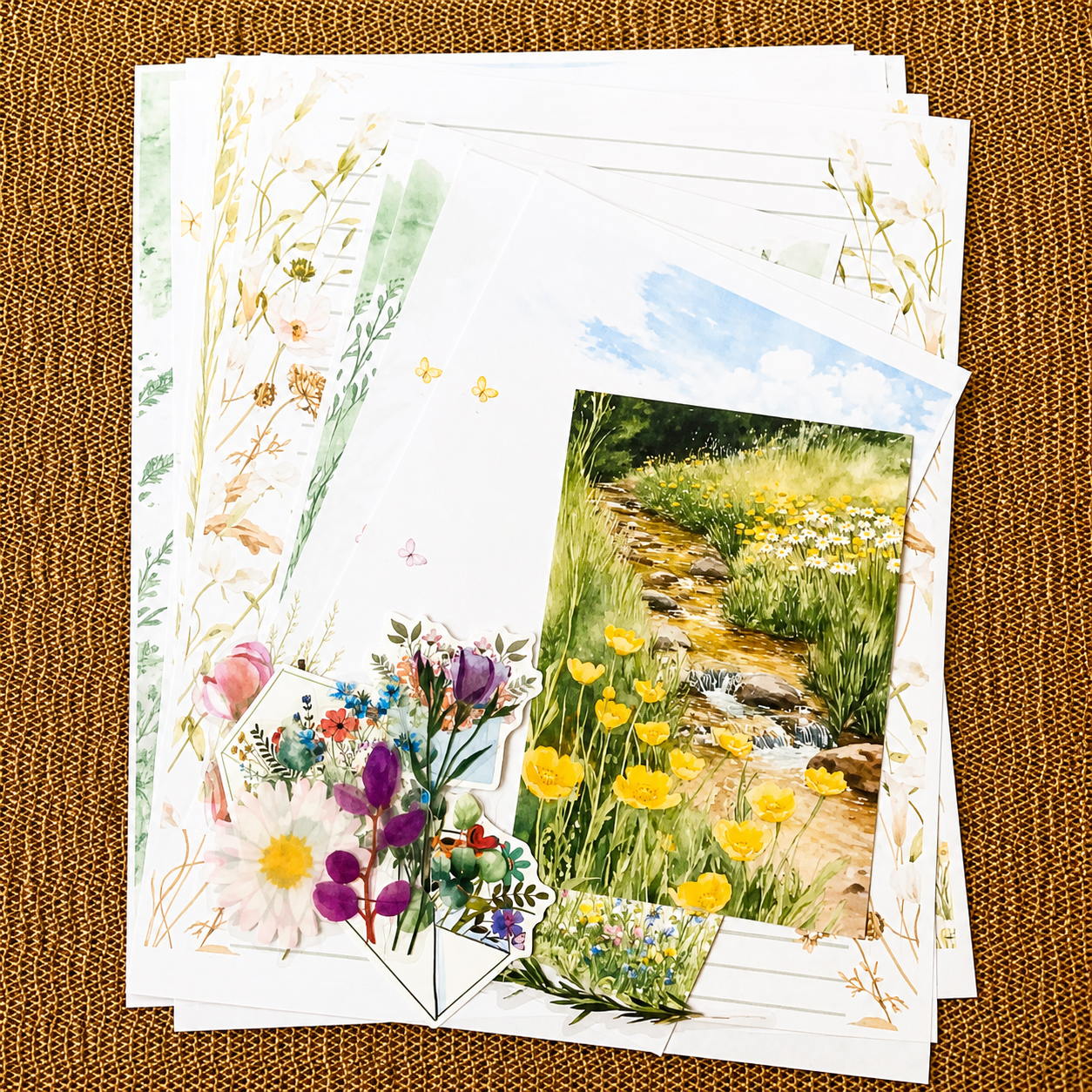 Quiet Meadows Stationery Kit