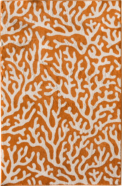 Piper Tangerine Coral Indoor/Outdoor Rug