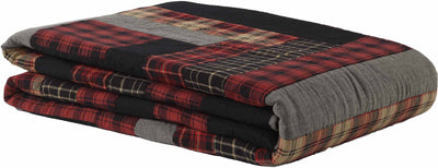 Rustic Quilted Throw