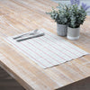 Red Stripe Placemats - Set of 6