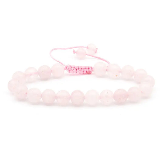 Rose Quartz Adjustable Bracelet