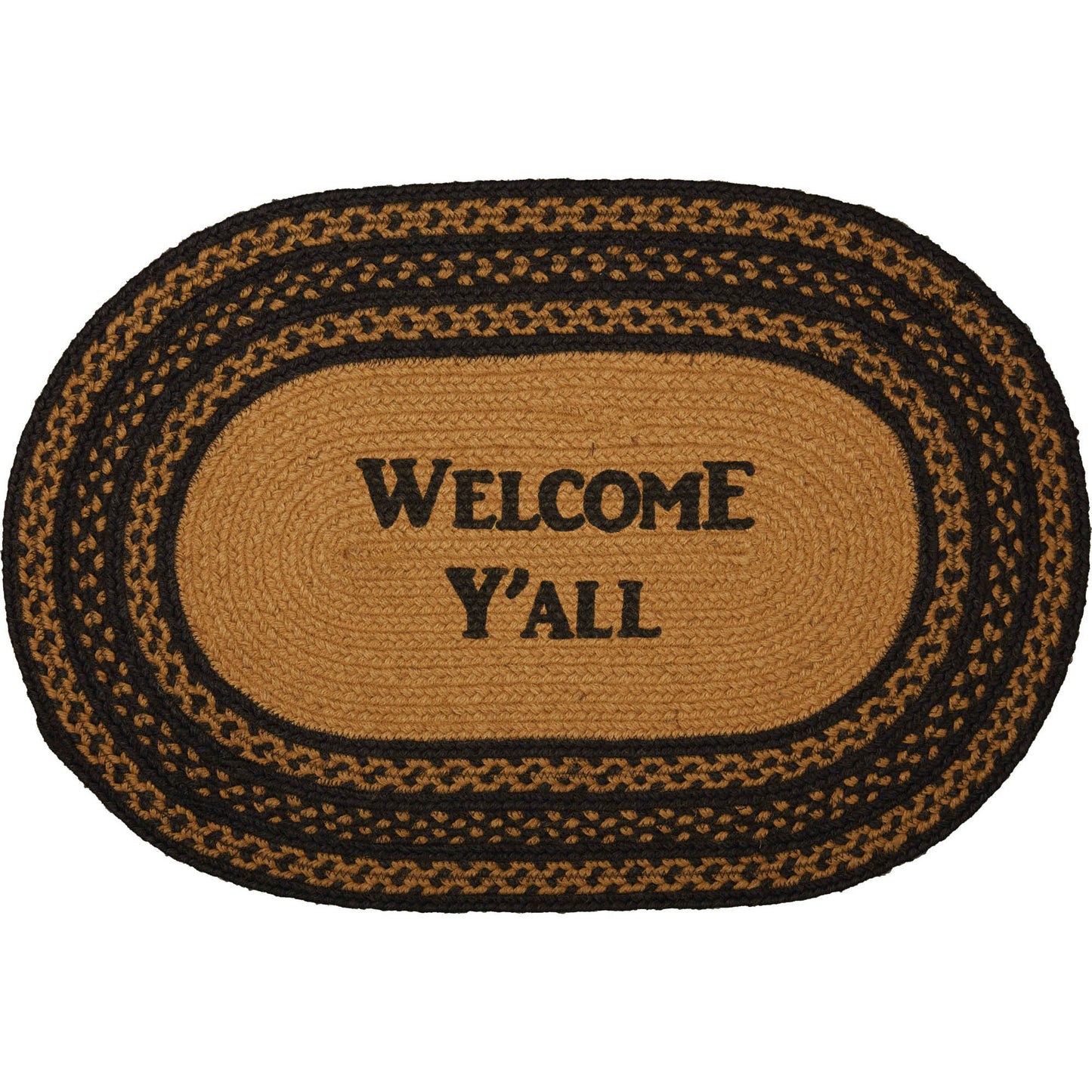 Welcome Y'all Rug with Rug Pad