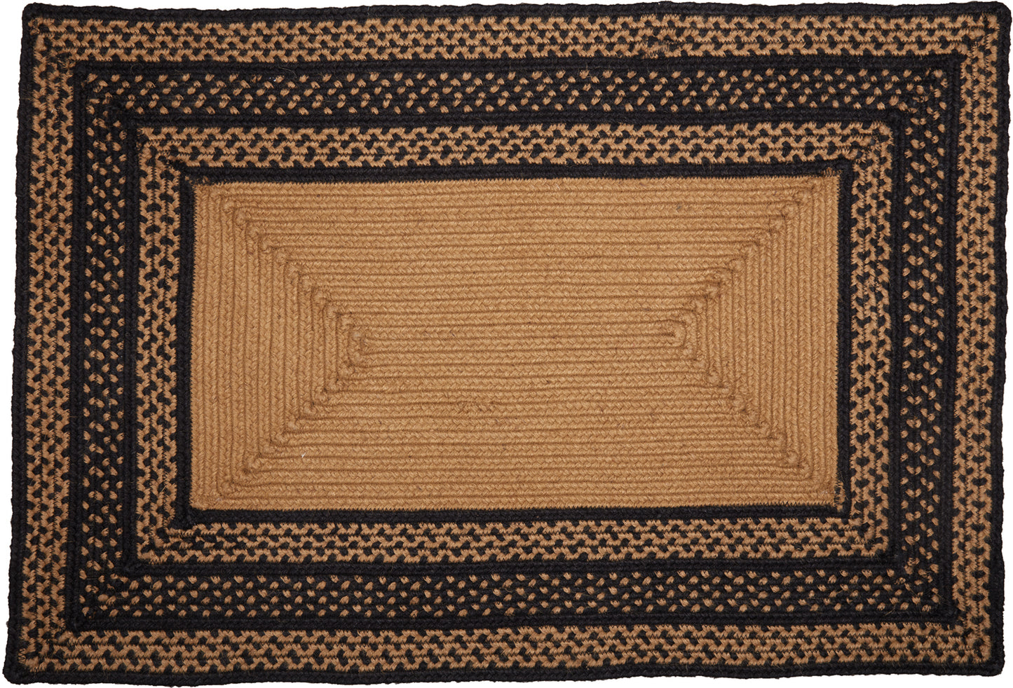 Farmhouse Star Jute Rug with Rug Pad