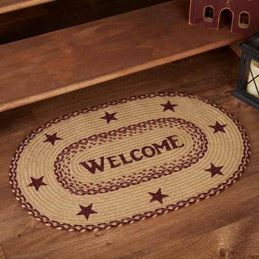 Welcome Rug with Rug Pad