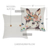 Garden Bunny Pillow