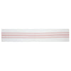 Coral & White Indoor/Outdoor Table Runner