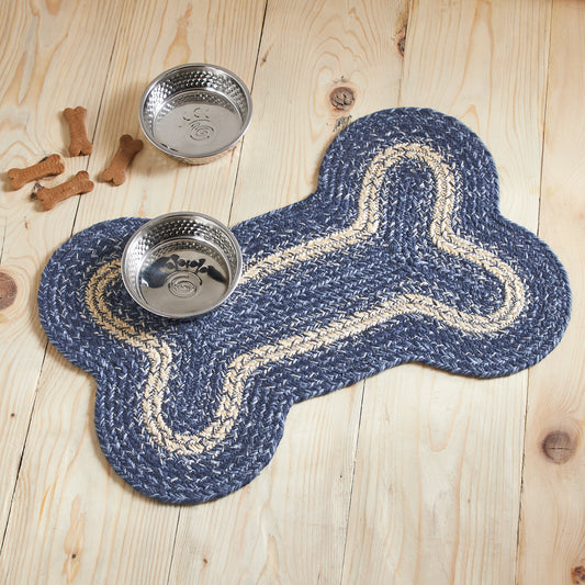 Bone Rug-Blue