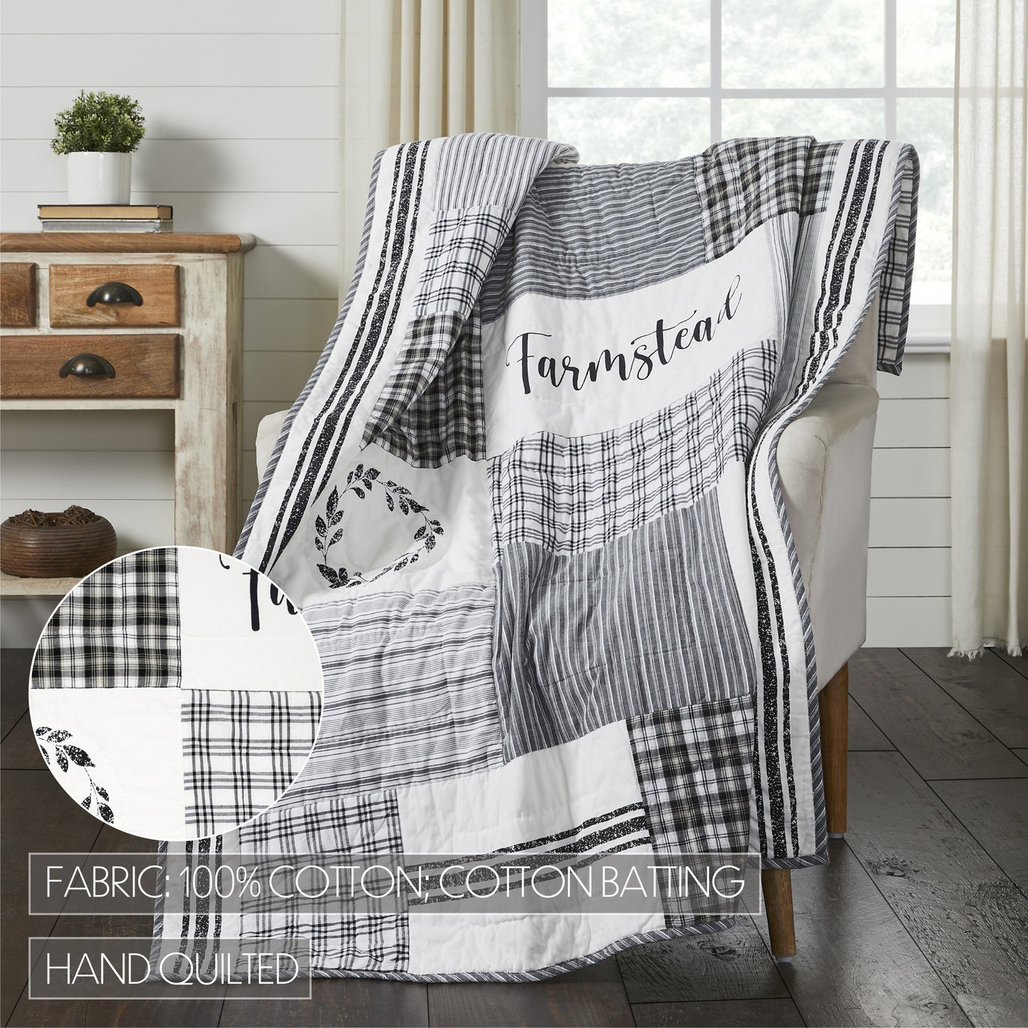 Farmstead Quilted Throw